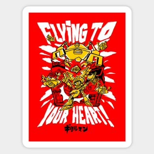 Flying to Your Heart Magnet